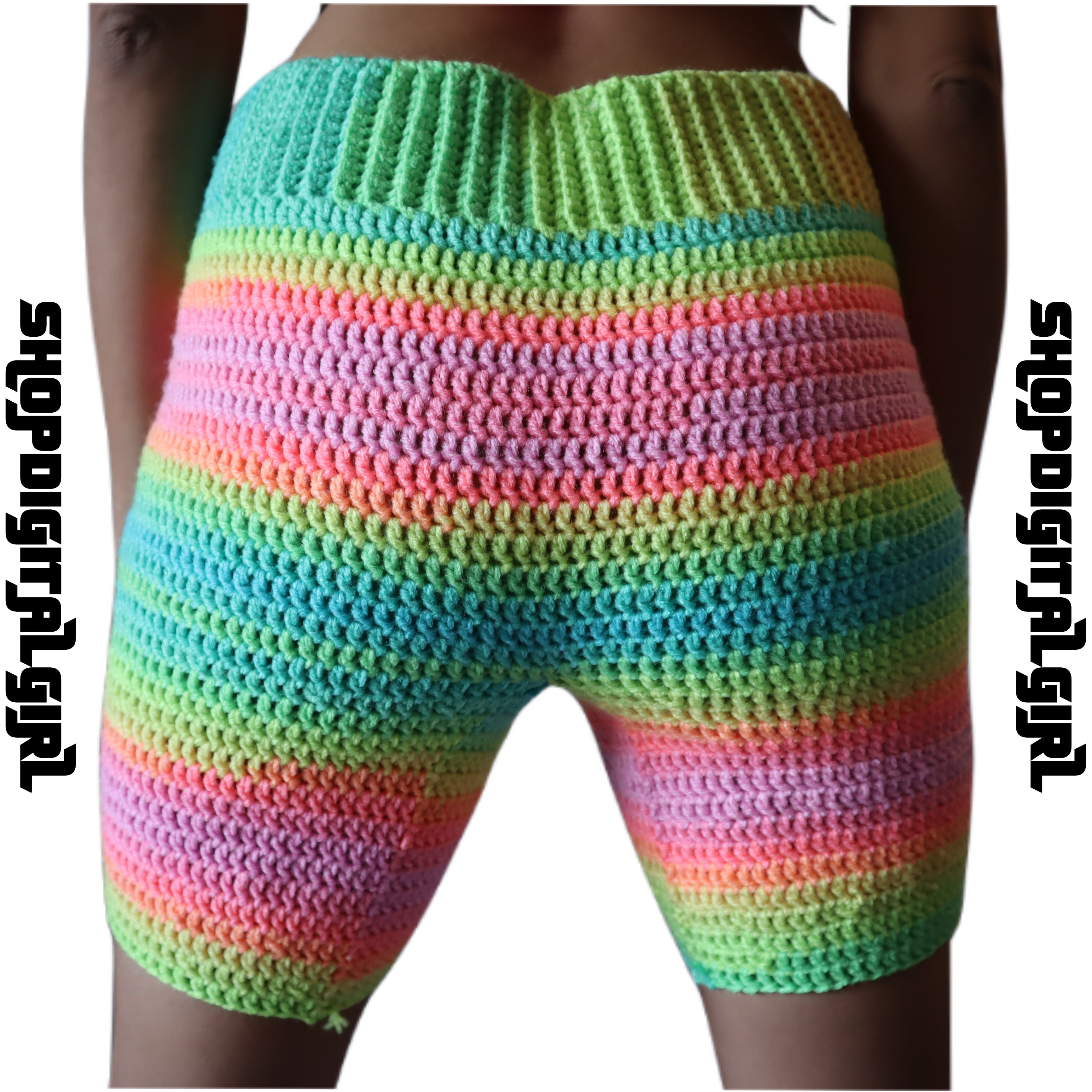 Crochet shorts outlet funny